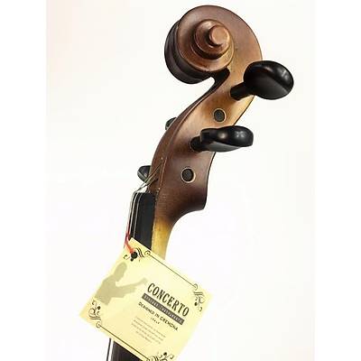 CONCERTO HD-V11-F-4/4 Keman  / KUTU+YAY+RE��NE+AKORT ALET� 