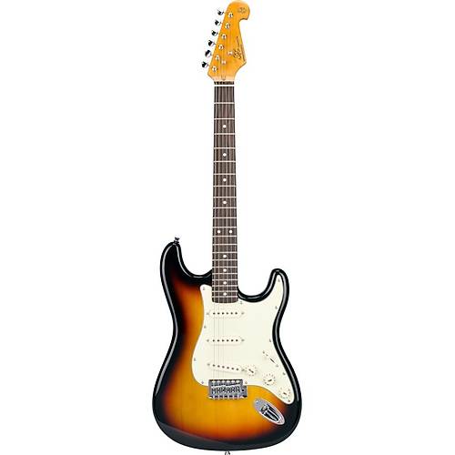 SX SST62 3TS Stratocaster Elektro Gitar / Kılıf