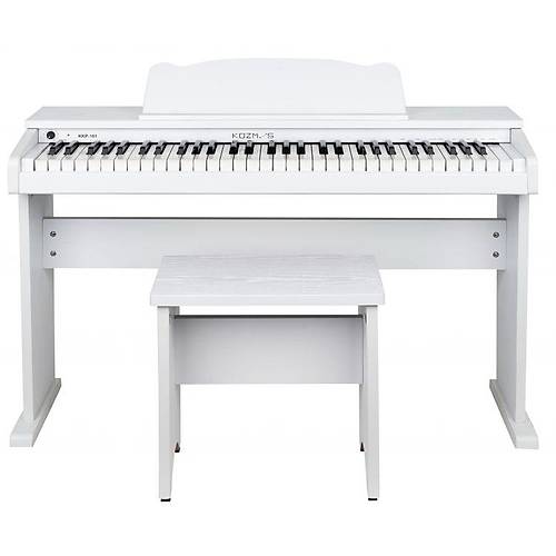 Kozmos KKP-161WH Dijital Çocuk Piyanosu / TABURE+KULAKLIK