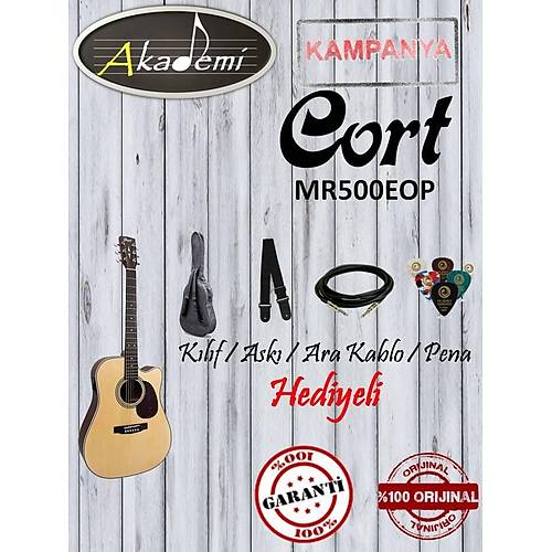 CORT MR500EOP ELEKTRO AKUSTİK Gitar / Hediyeli
