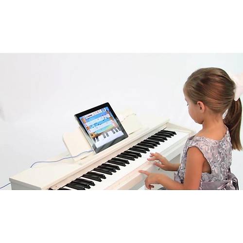 Kozmos KKP-161WH Dijital Çocuk Piyanosu / TABURE+KULAKLIK