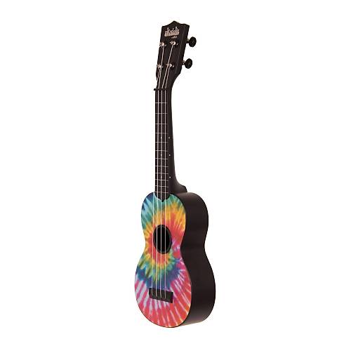 Kala KA-SU-TIEDYE Ukadelic Tiedye Soprano Ukulele / PENA hediyeli