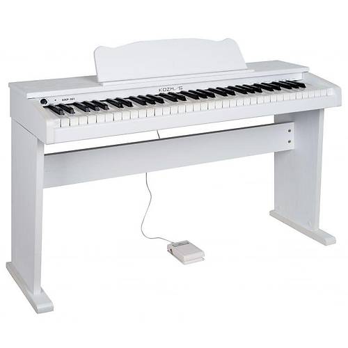 Kozmos KKP-161WH Dijital Çocuk Piyanosu / TABURE+KULAKLIK