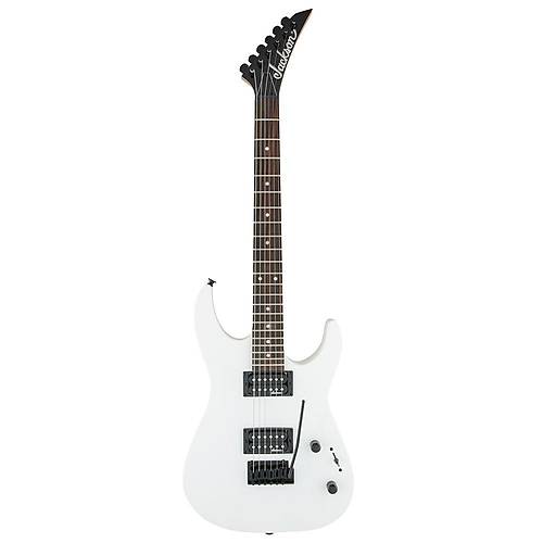 Jackson JS11 Dinky 2-Point Tremolo Amaranth Klavye Beyaz Elektro Gitar