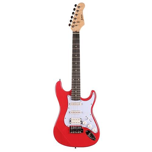 Fenix FSH-MINI-FRD Elektro Gitar (Parlak Kırmızı)
