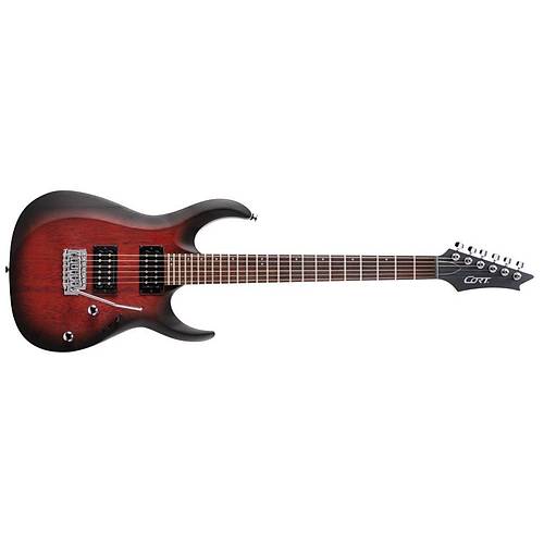 Cort X100 Open Pore Black Cherry Elektro Gitar 