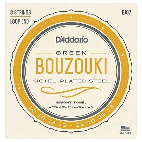 BUZUKİ TEL SETİ, 8'Lİ TAKIM, NICKELPLATED STEEL WO