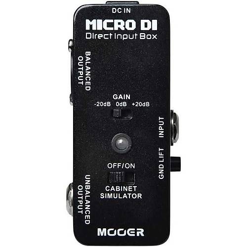 Mooer Micro DI BOX / ARA KABLO HEDİYELİ