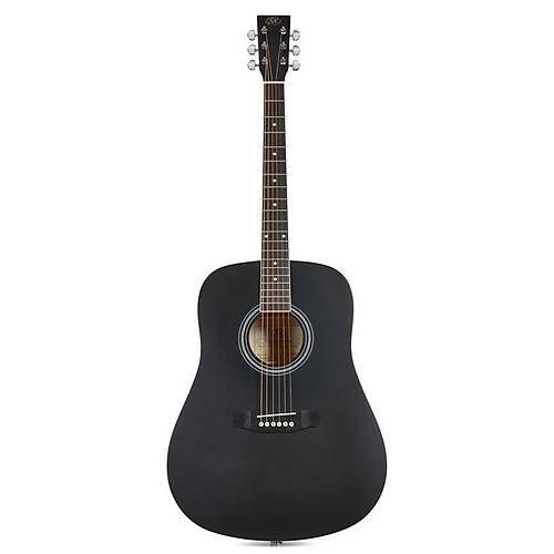 SX SD204GTBK Dreadnought Akustik Gitar (Parlak Natural)