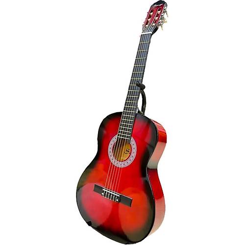  Simge Kırmızı Klasik Gitar 