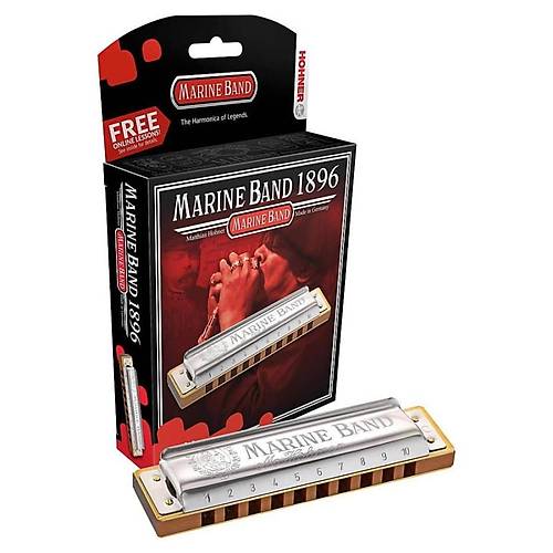 Hohner Marine Band 1896/20 Mzka (Mi Bemol Majr)