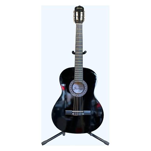 Simge Siyah Klasik Gitar 