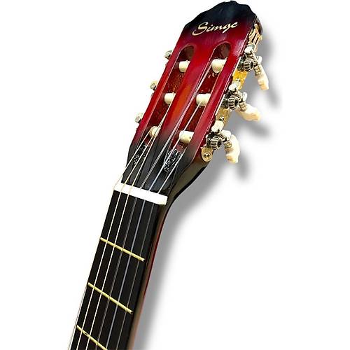  Simge Krmz Klasik Gitar 