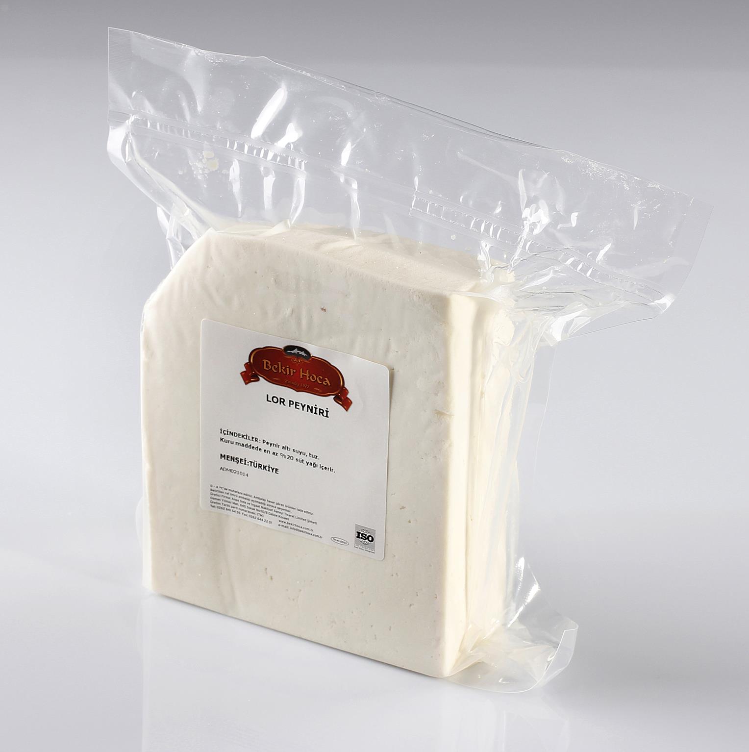 LOR PEYNİRİ KAHVALTILIK BEKİR HOCA 450-500 GR