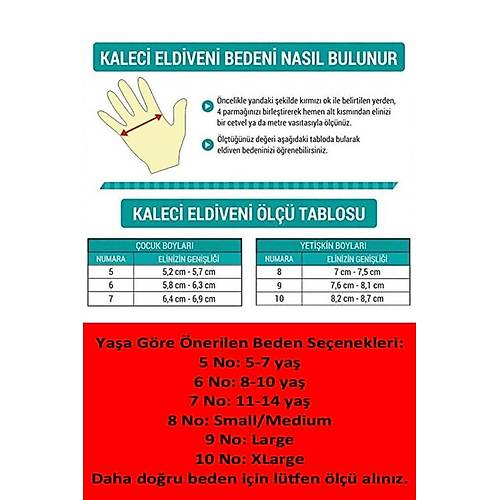 Liggo Reflex Kaleci Eldiveni Bilek Bandajlı Lateks Kaleci Eldiveni Yeşil