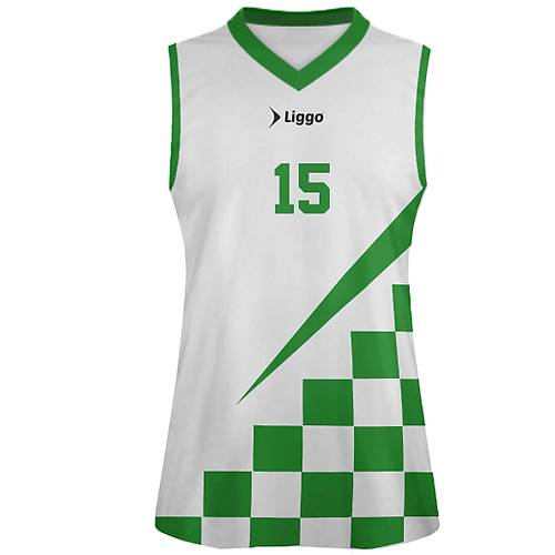 Liggo Carolina Bayan Voleybol Forma Yeil