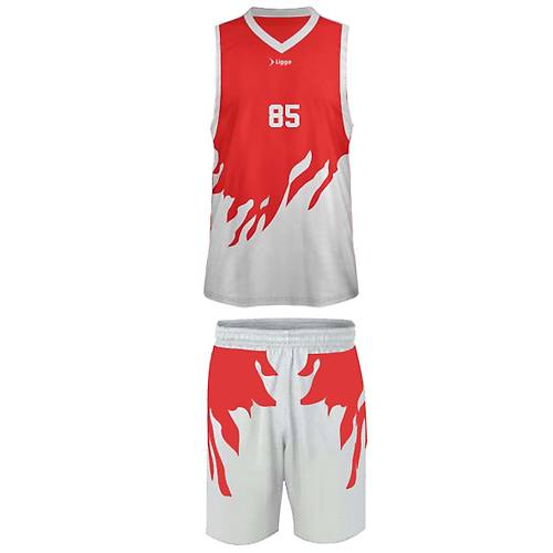 Liggo Magic Basketbol Forma ort Takm Krmz