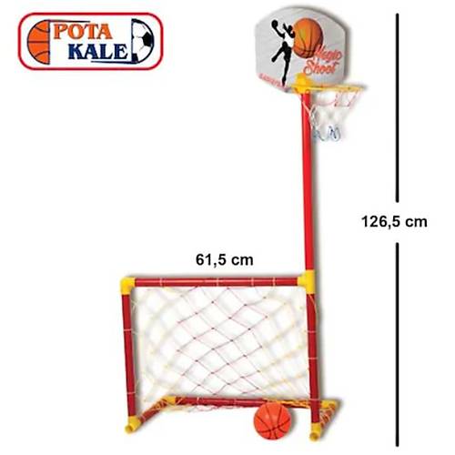 Çocuk Futbol Kalesi Basketbol Potası Seti 224