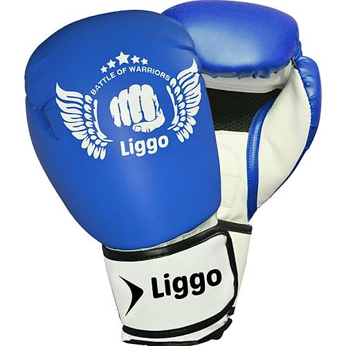 Liggo Force Boks Kick Boks Muay Thai Eldiveni Mavi