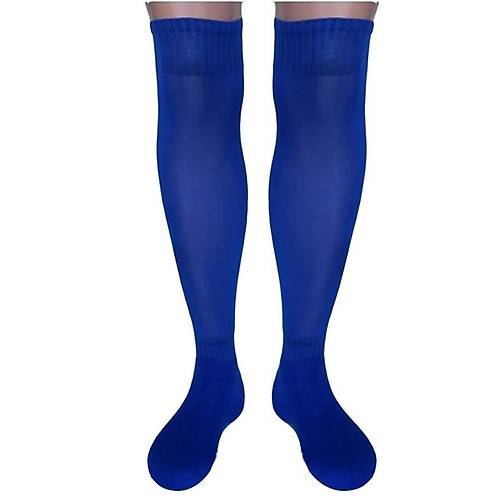 Liggo Uzun Çocuk Futbol Maç Çorabı Tozluk 36-39 Mavi