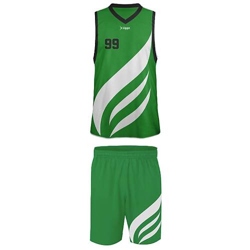 Liggo Heat Basketbol Forma ort Takm Yeil