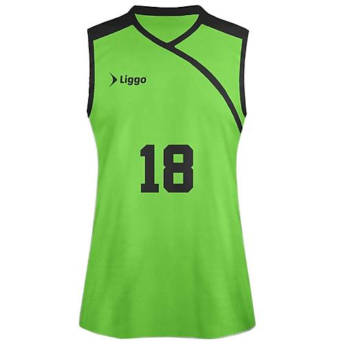 Liggo Victoria Bayan Voleybol Forma Yeil