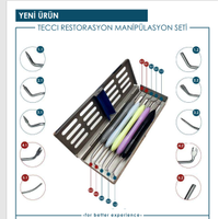 Tecci Restorasyon Maniplasyon Seti - ( Kaset + 3 adet el aleti )