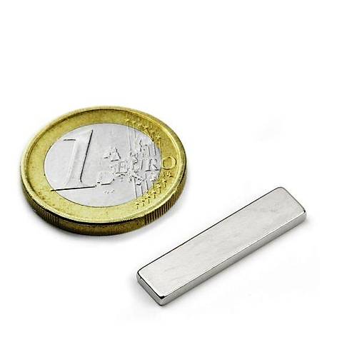 20x6x2 mm, Köşeli Neodyum Mıknatıs, Güçlü Magnet, (Boy:20mm, En:6mm, Kalınlık:2mm)