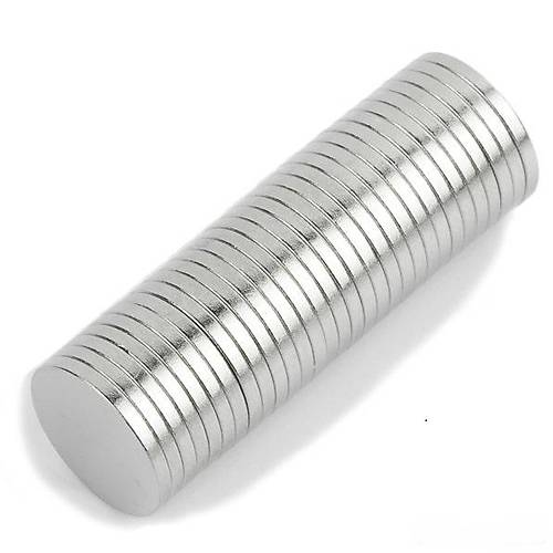 10x1 mm, Yuvarlak Neodyum Mıknatıs, Güçlü Magnet, (Çap: 10 mm, Kalınlık: 1 mm)