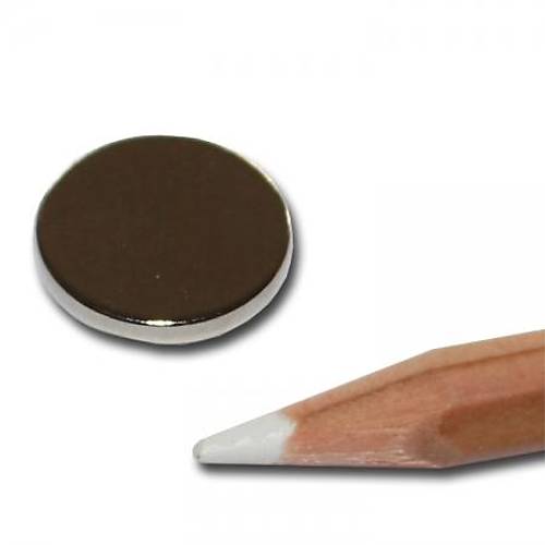 15x2,5 mm, Yuvarlak Neodyum Mıknatıs, Güçlü Magnet, (Çap: 15 mm, Kalınlık: 2,5 mm)