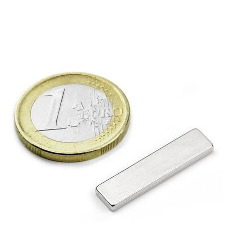 20x6x3 mm, Köşeli Neodyum Mıknatıs, Güçlü Magnet, (Boy:20mm, En:6mm, Kalınlık:3mm)