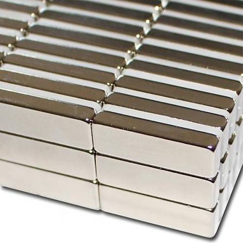 30x10x5 mm, Keli Neodyum Mknats, Gl Magnet, (Boy:30mm, En:10mm, Kalnlk:5mm)