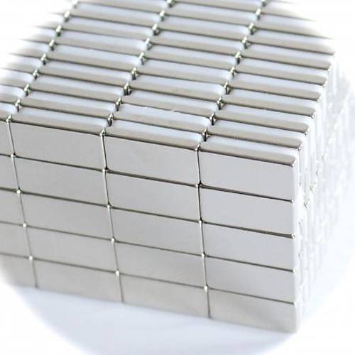 16x8x2 mm, Köşeli Neodyum Mıknatıs, Güçlü Magnet, (Boy:16mm, En:8mm, Kalınlık:2mm)