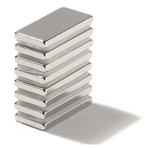 20x8x2 mm, Köşeli Neodyum Mıknatıs, Güçlü Magnet, (Boy:20mm, En:8mm, Kalınlık:2mm)
