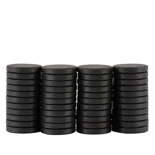 15x3 mm, Yuvarlak Ferrit Mıknatıs, Seramik, Oksit, Kömür Magnet (Çap: 15 mm, Kalınlık: 3 mm)