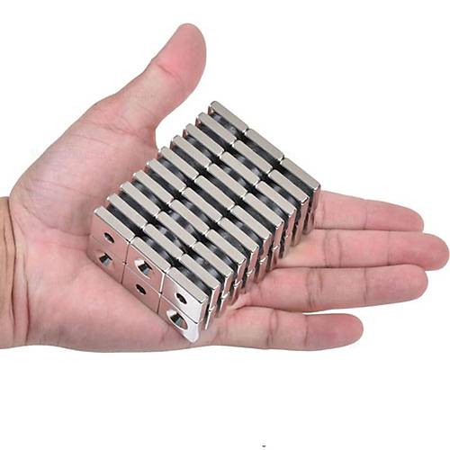 20x20x5 mm, Keli, Haval, Neodyum Mknats, Gl Magnet, (Boy:20mm, En:20mm, Kalnlk:5mm)