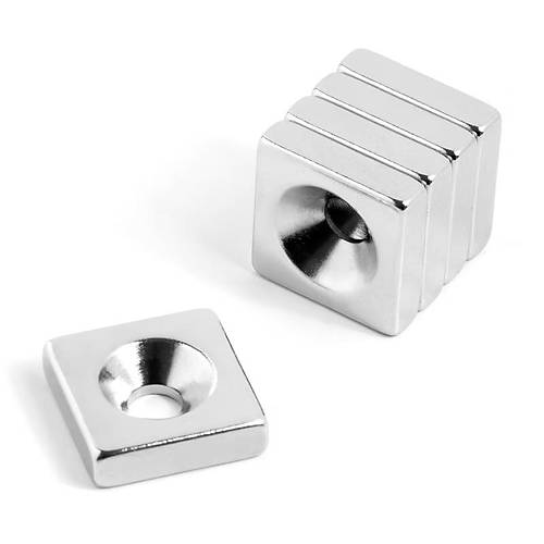 15x15x5 mm, Keli, Haval, Neodyum Mknats, Gl Magnet, (Boy:15mm, En:15mm, Kalnlk:5mm)