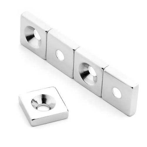 15x15x5 mm, Keli, Haval, Neodyum Mknats, Gl Magnet, (Boy:15mm, En:15mm, Kalnlk:5mm)