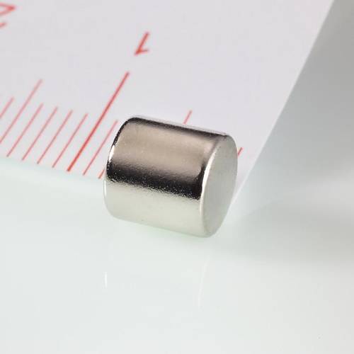 6x6 mm, Yuvarlak Neodyum Mknats, Gl Magnet, (ap: 6 mm, Kalnlk: 6 mm)