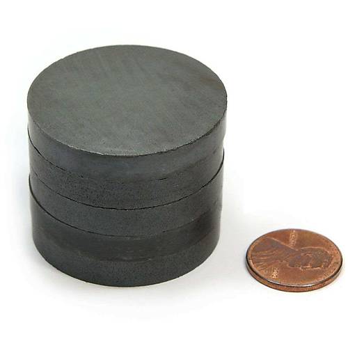 28x3 mm, Yuvarlak Ferrit Mıknatıs, Seramik, Oksit, Kömür Magnet (Çap: 28 mm, Kalınlık: 3 mm)