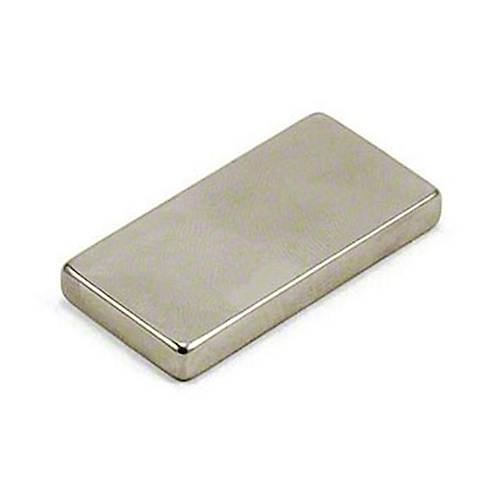 40x20x5 mm, Keli Neodyum Mknats, Gl Magnet, (Boy:40mm, En:20mm, Kalnlk:5mm)