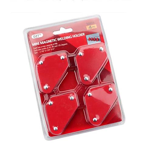 4'l� Set M�kna�sl� Manyetik G�nye,  A��l� Kaynak Tutucu M�knat�s