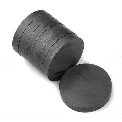 28x3 mm, Yuvarlak Ferrit Mıknatıs, Seramik, Oksit, Kömür Magnet (Çap: 28 mm, Kalınlık: 3 mm)