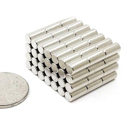 10x15 mm, Yuvarlak Neodyum Mıknatıs, Güçlü Magnet, (Çap: 10 mm, Kalınlık: 15 mm)