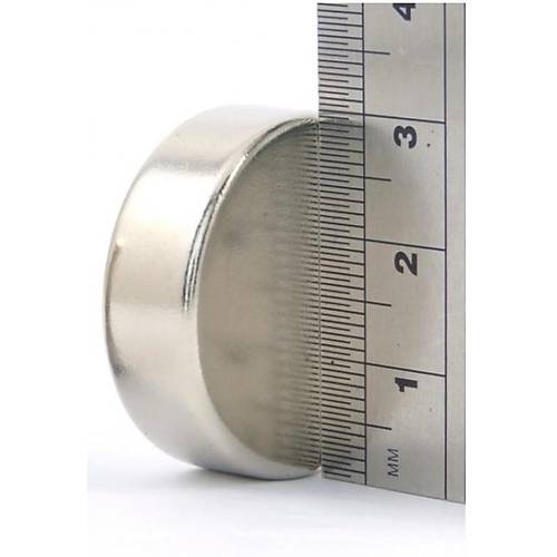 30x10 mm, Yuvarlak Neodyum Mıknatıs, Güçlü Magnet, (Çap: 30 mm, Kalınlık: 10 mm)