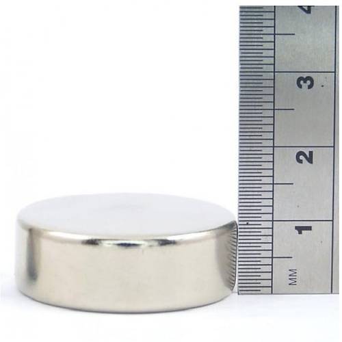 30x10 mm, Yuvarlak Neodyum Mıknatıs, Güçlü Magnet, (Çap: 30 mm, Kalınlık: 10 mm)