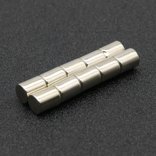 8x10 mm, Yuvarlak Neodyum Mıknatıs, Güçlü Magnet, (Çap: 8 mm, Kalınlık: 10 mm)