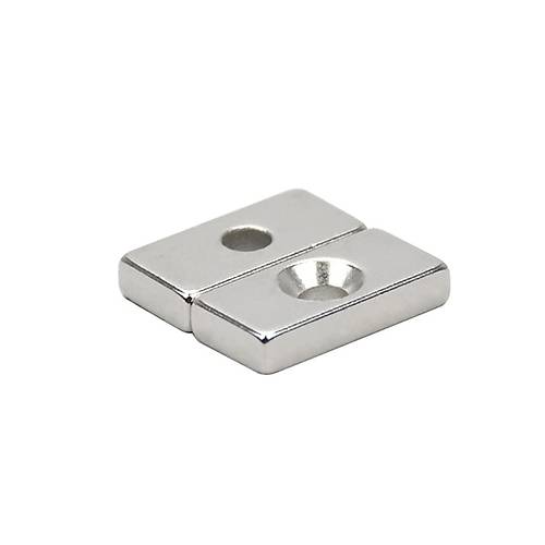 20x10x5 mm, Keli, Haval, Neodyum Mknats, Gl Magnet, (Boy:20mm, En:10mm, Kalnlk:5mm)