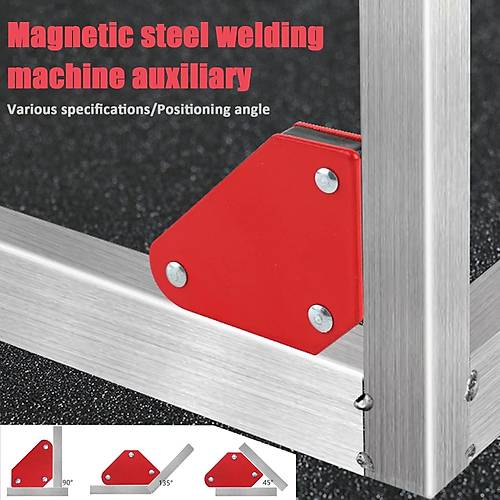 4'l� Set M�kna�sl� Manyetik G�nye,  A��l� Kaynak Tutucu M�knat�s