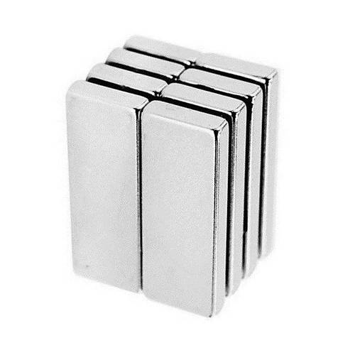 40x15x5 mm, Keli Neodyum Mknats, Gl Magnet, (Boy:40mm, En:15mm, Kalnlk:5mm)